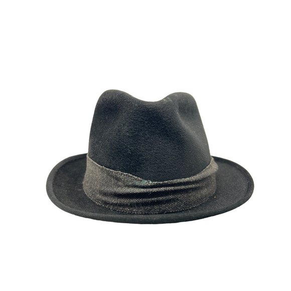 Champ Feel The Felt Fedora Hat Felted By Master Craftsman Gray Men's 21" - Picture 3 of 9